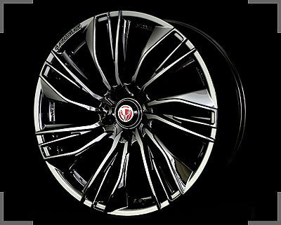 Rays Versus Stratagia Conquista - 20x8.5J - 5x114.3 - ET: 28/38/45 (Black Chrome Coating)