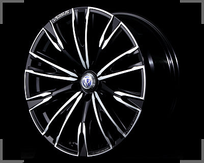 Rays Versus Stratagia Lucianna - 19x8J - 5x114.3 - ET: 38/45 (Sparkling Black Pearl)