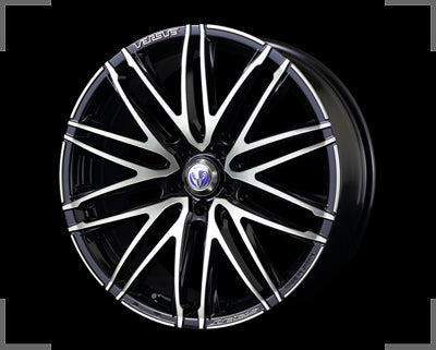 Rays Versus Stratagia Valore - 19x7.5J - 5x114.3 - ET: 48/55 (Sparkling Black Pearl)
