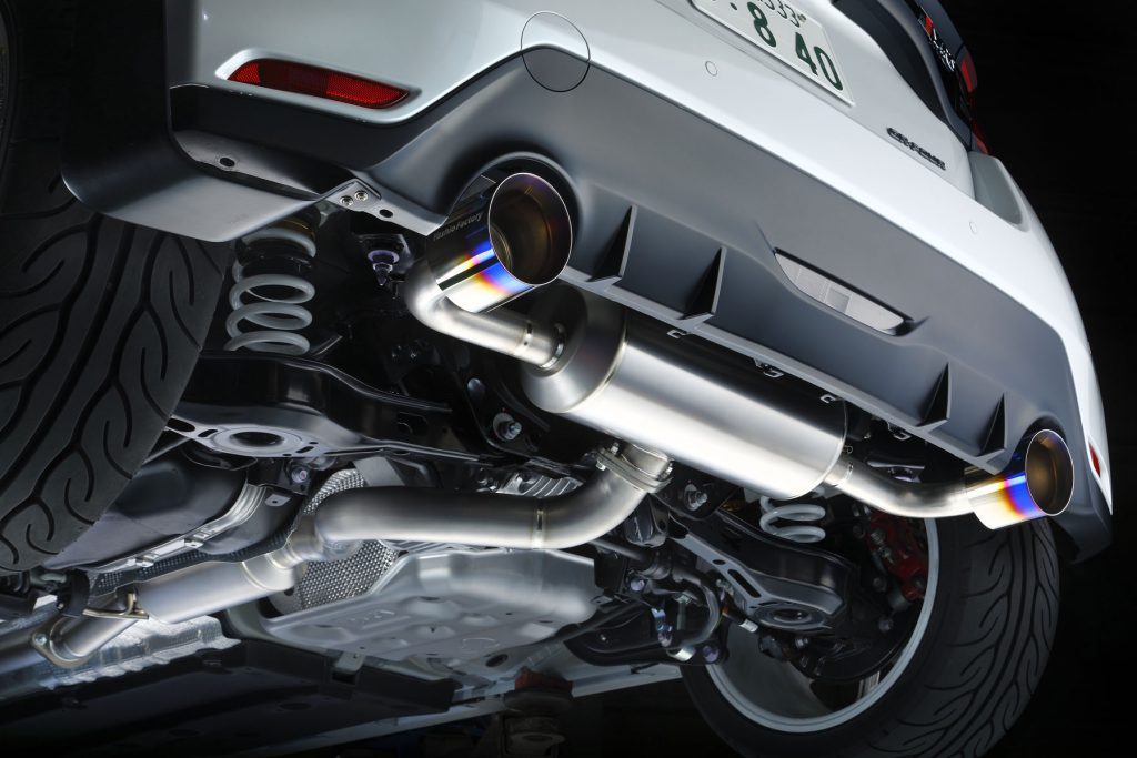 Yashio Factory Super Silent Titanium Muffler Exhaust System