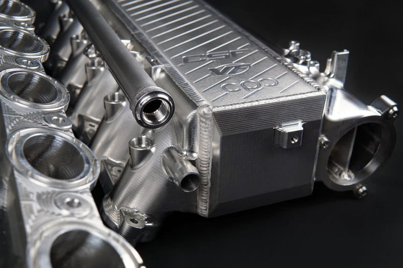 CSF - Charge-Air Cooler Billet Aluminium Manifold - Toyota Supra DB42 A90/A91 (B58)