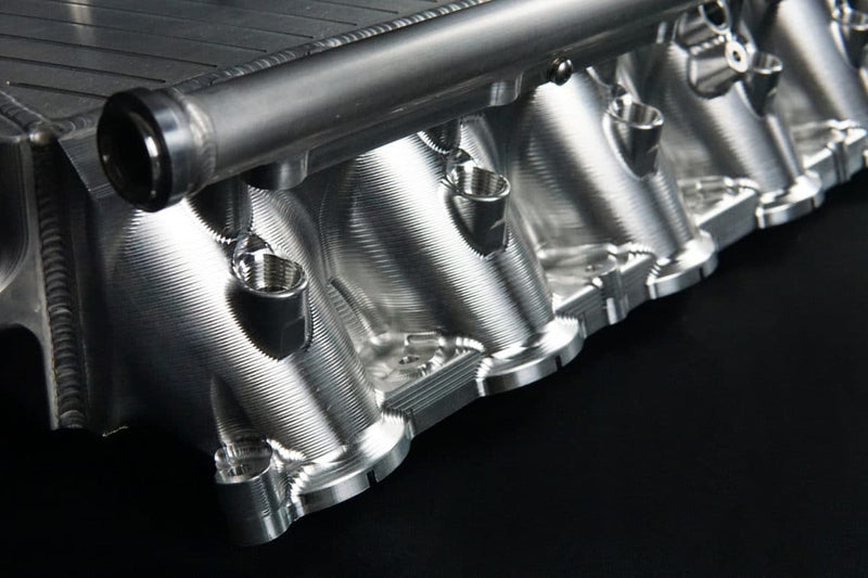 CSF - Charge-Air Cooler Billet Aluminium Manifold - Toyota Supra DB42 A90/A91 (B58) - Custom Color Option