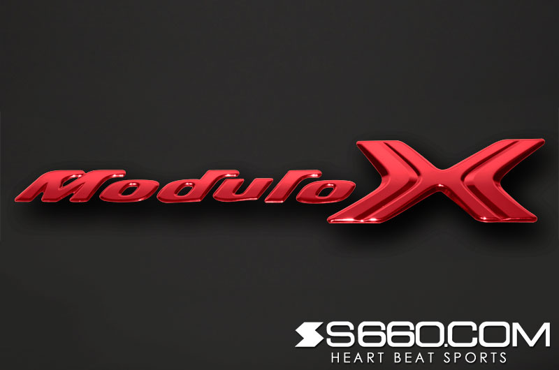 S660.COM - Coloured Modulo X Emblem Kit - Honda - S 660 JW5 - Blue S-660EMX2R - Rzcrew Garage