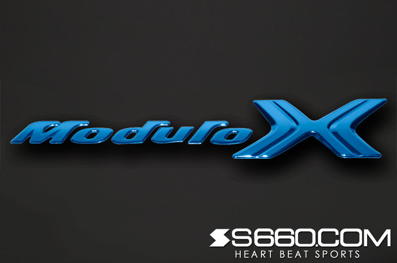 S660.COM - Coloured Modulo X Emblem Kit - Honda - S 660 JW5 - Red S-660EMX3B - Rzcrew Garage