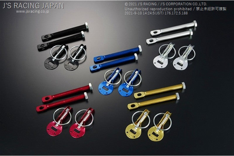 Js Racing - Bonnet Pin - BNP-BK - Rzcrew Garage