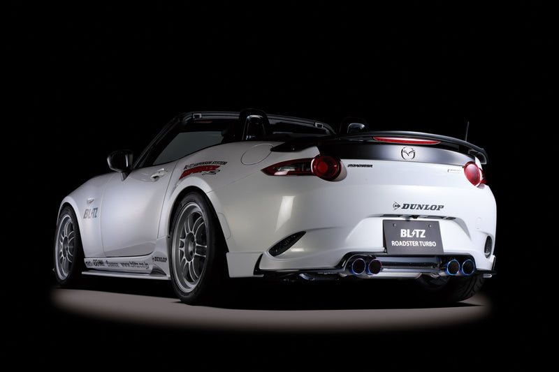 Blitz - NUR-SPEC VSR Quad exhaust system - Mazda - MX-5 Miata Roadster ND5RC - 62140V