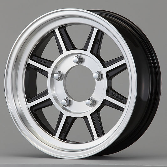Hayashi Racing Type STJ - 16x5.5J - 5x139.7 - ET: 0 (Silver) - 5x139-7 - Type STJ165.505x139.7-S