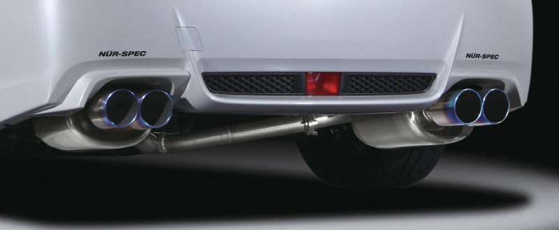 Blitz - NUR-SPEC VSR Quad exhaust system - Subaru - Impreza WRX STi A-Line GRF APPLIED B to E - 62067V